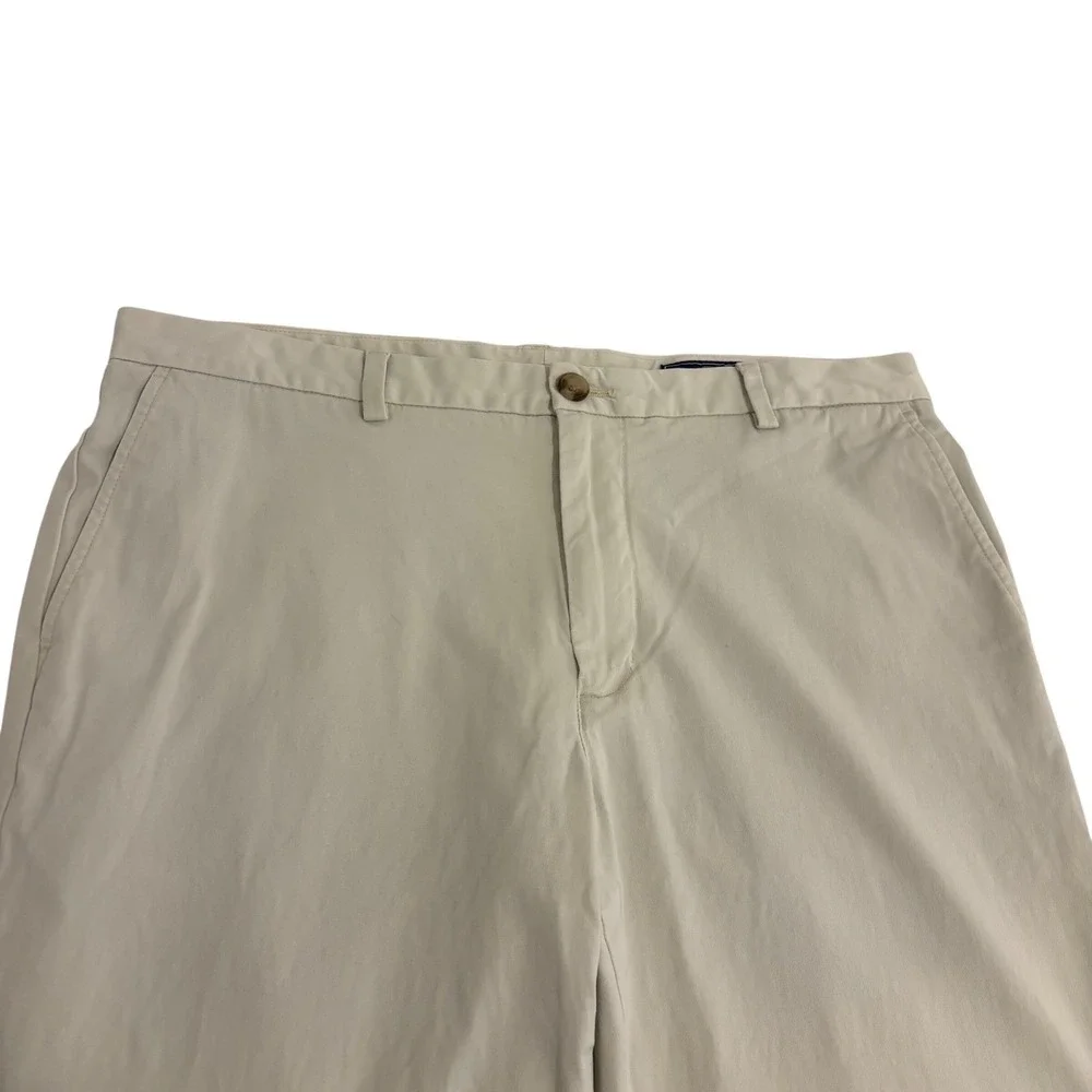 Vineyard Vines Breaker Stretch Pants Mens 35x32 Tan Stretch Chinos Nautical